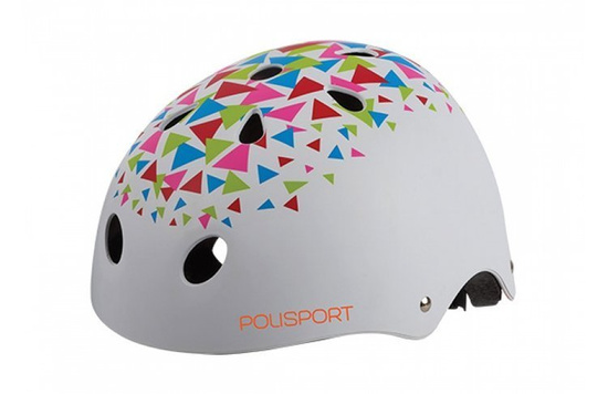 Kask Polisport URBAN RADICAL biało/pomarańczowy