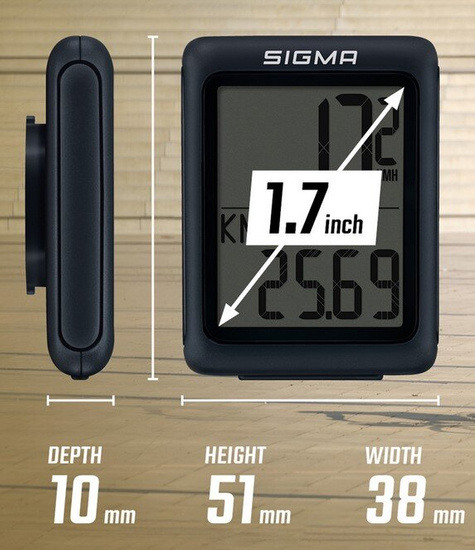 Licznik rowerowy Sigma BC 5.0 WR