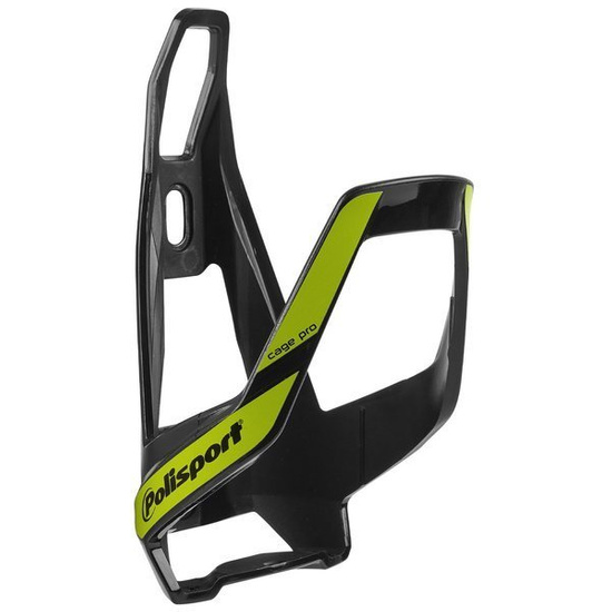 Koszyczek na Bidon Polisport Bottle Cage Pro czarno-zielony