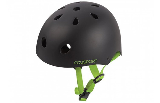 Kask Polisport URBAN RADICAL czarno/zielony