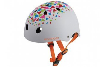 Kask Polisport URBAN RADICAL biało/pomarańczowy